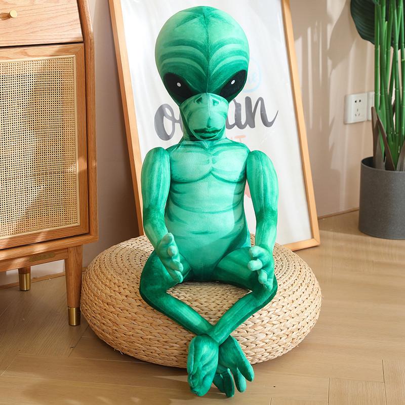 Articular Mobility Alien Plush Toy Stuffed Doll Home Decoration Cute Gift Kids