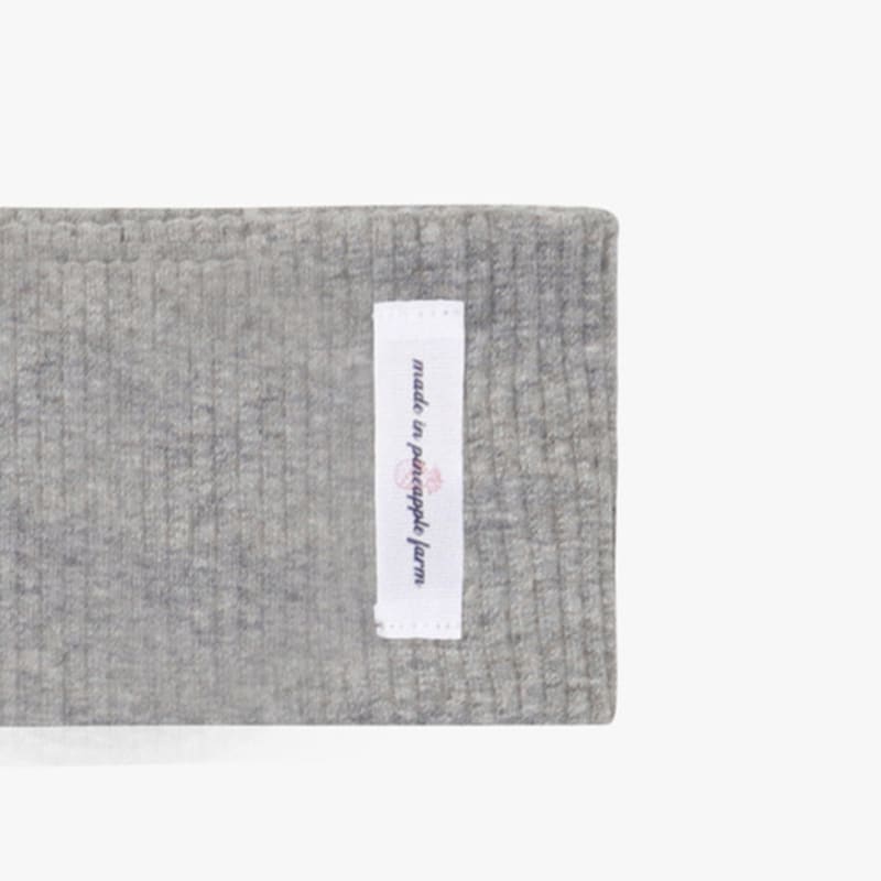 РОЗОВЫЙ АНАНАС МОРИ НАСТРОЕНИЕ ПОВЯЗКА ДЛЯ ВОЛОС_СЕРЫЙ