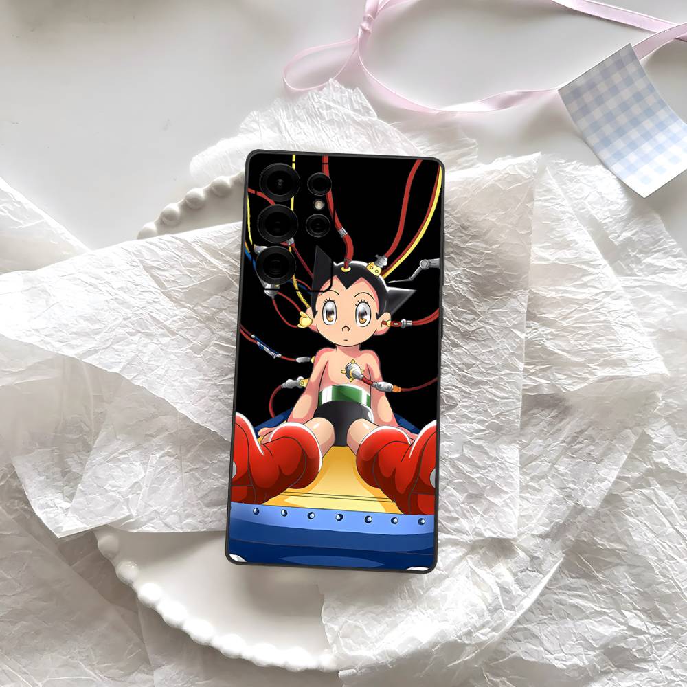 Astro Boy Cartoon Phone Case For Samsung S 24 fe 25 Ultra plus 20 lite 21 30 22 23 24 22 Ultra 5G Fundas