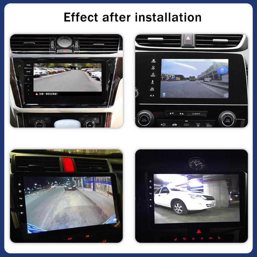 CCD HD Night Vision Car Front View Camera For Toyota Camry Front Edition 2018 2019 Installed Under The Car Logo Waterproof