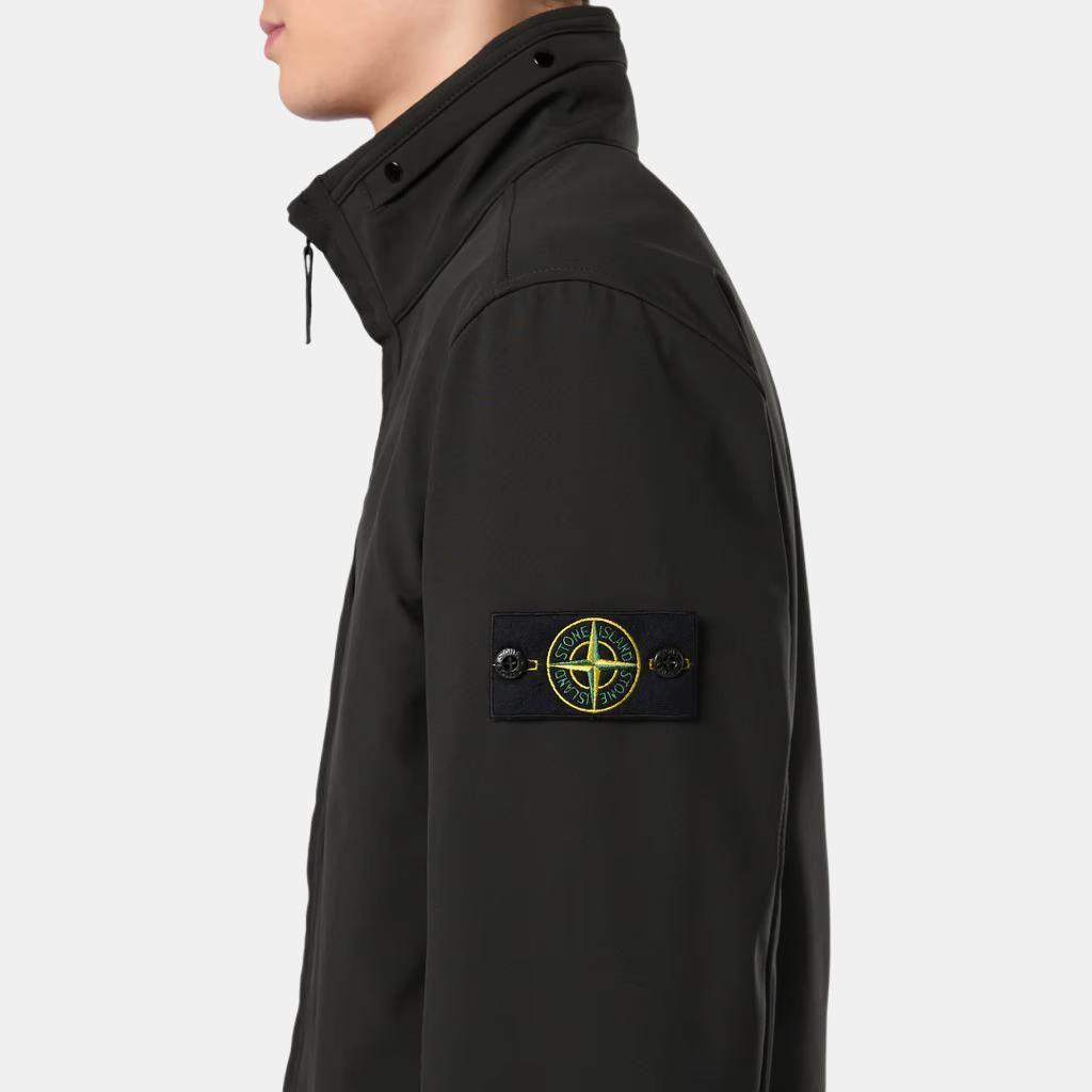 STONE ISLAND Легкая куртка Черная Мужская Верхняя одежда 8115Q0222-V0029