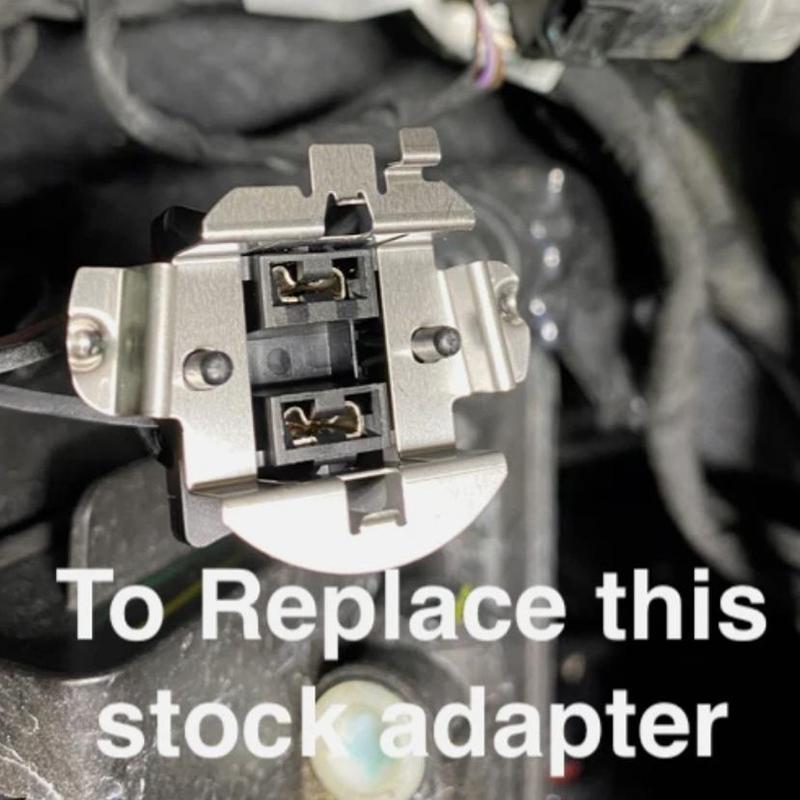 2Pcs H7 Led Headlight Lamp Adapter Socket Base Retainer Holder For Touareg Explorer Octavia A5 For Ml350 New