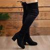 2024 Autumn/Winter Women's Over-the-Knee Slim Elastic High Heel Long Boots