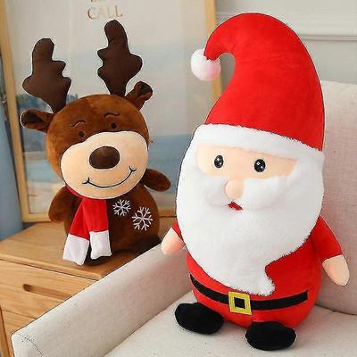 Плюшевая кукла Деда Мороза, кукла в подарок, игрушка для праздничного автомата, подарок на Рождество, настольное украшение, детские игрушки 22 см