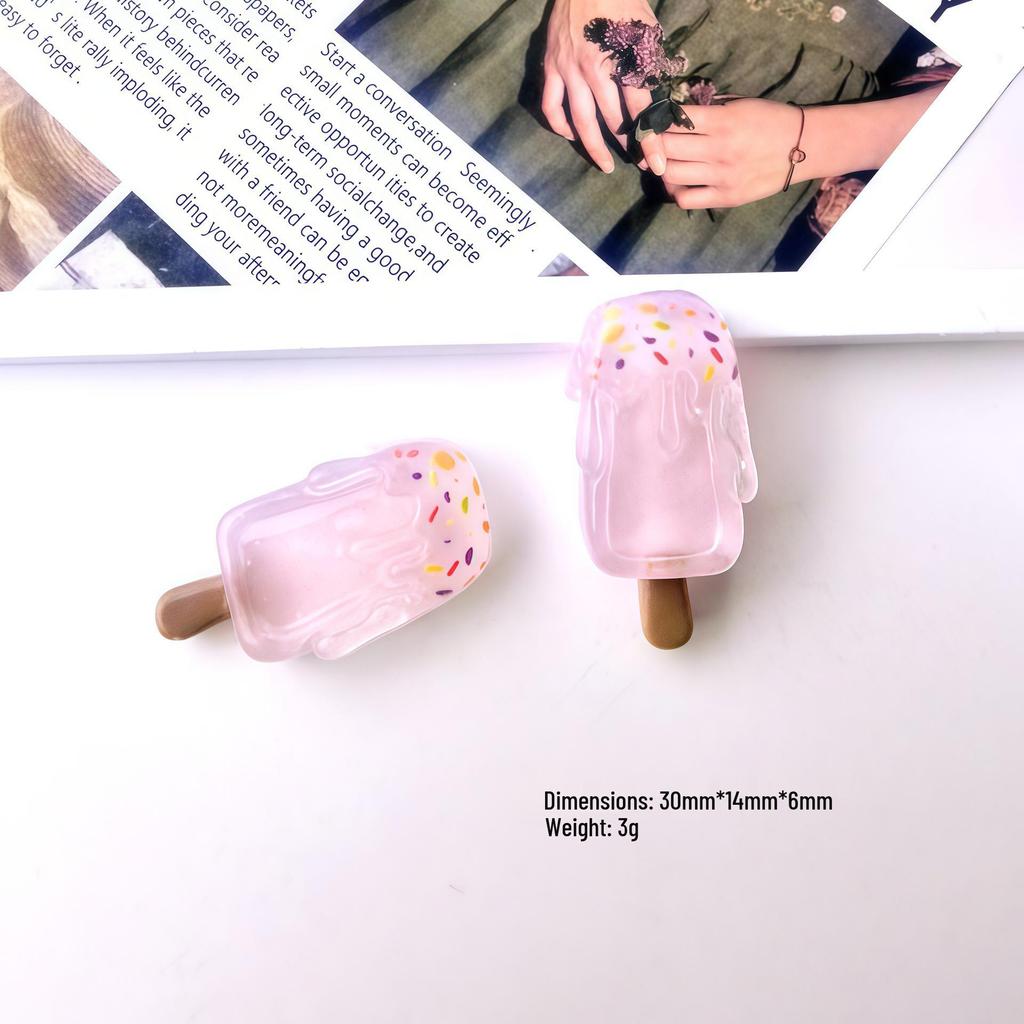Светящиеся в темноте Шоколадное Мороженое Мультяшные DIY Подвески для Crocs и Поделок