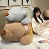 Large Dog Throw Pillow Plush Toy Doll Teddy Dog Doll Girl Bed Sleeping Soothing Doll