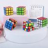 3x3 Magic Cube Puzzle Speed Cube Keychain Educational Toys Diy Intellectual Toys Gifts For Kindergarten Students Elderly