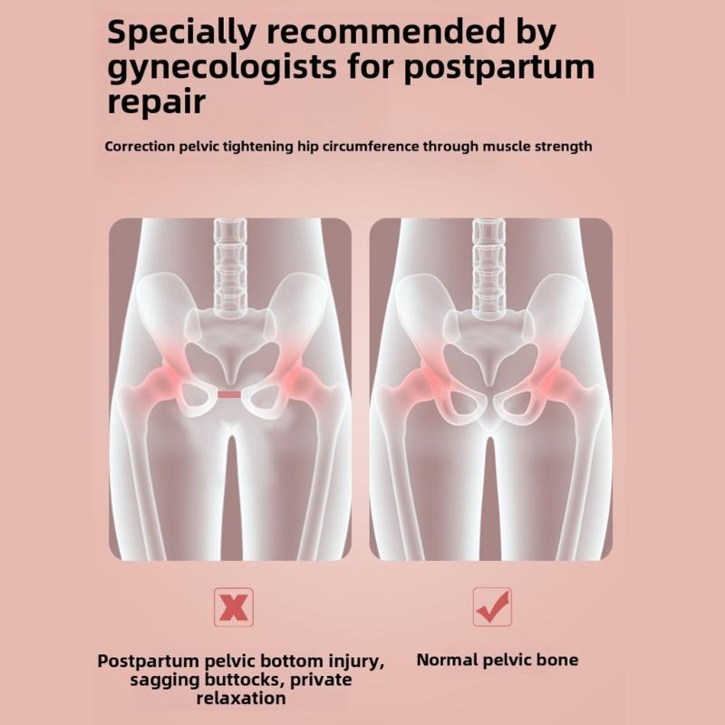 Pelvic Floor Muscle Trainer Inner Thigh Toner Thigh Workout Equipment Slimming Leg Clamp Arm Legs Exerciser for Women