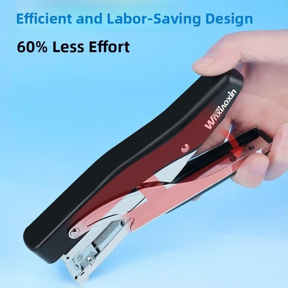 Portable Labor-Saving Stapler Hand Operated Book Binding Machines Office School Use