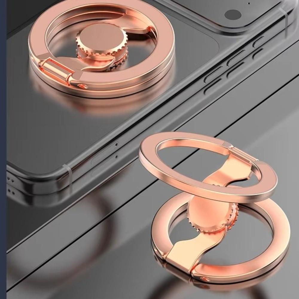 Double Sided Magnetic Magnetic Phone Ring Holder Foldable Magnetic Phone Grip Car