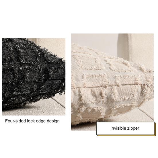 Наволочка Дышащая Двусторонняя Клетчатый Стиль Наволочка Гостиная Диван Спальня Офис Декоративная Наволочка