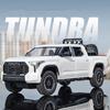 1/24 Toyota Tundra Сплав Пикап Модель Машины Литой и Игрушечный Металлический Внедорожник Модель Машины Звук и Свет Коллекция Детская Игрушка Подарок