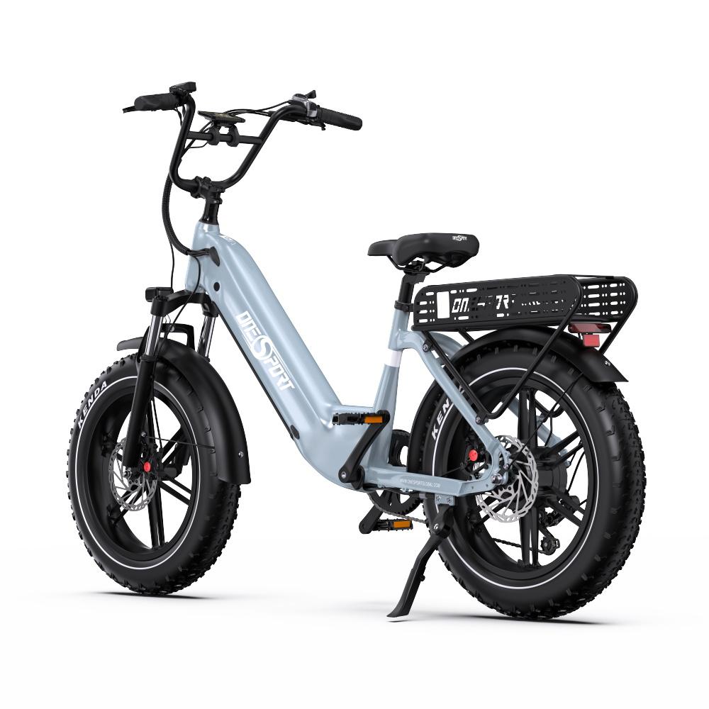 ONESPORT OT08 Adults E-Bike - 500W Responsive Motor 48V18Ah Removable Battery 120KG Weight Capacity Perfect for Daily Errands