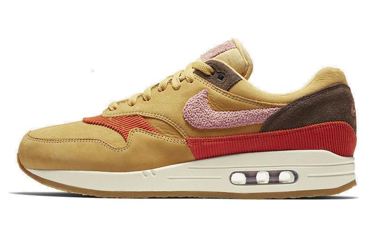 Nike Air Max 1 Crepe Wheat Gold Rust Pink CD7861-700