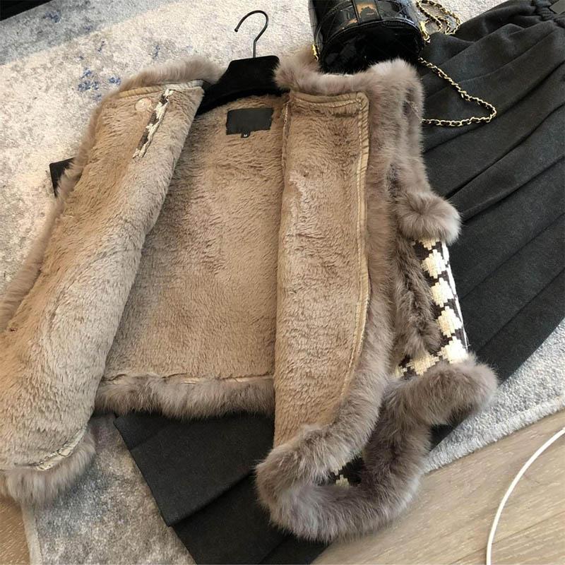 Жилет для женщин из хлопка, осенне-зимний, безрукавный, вязаный, жилет-свитер, свободный, утолщенный, повседневный, с V-образным вырезом