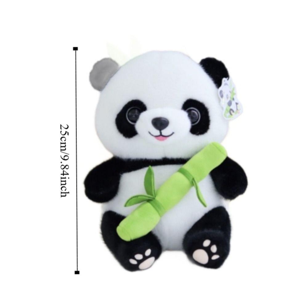 25cm Size Kawaii Panda Soft Stuffed Bear Doll Animal Bear Plush Toy  Kids Presents
