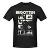 Унисекс Begotten Horror 80-е 90-е Фильм Смешная Футболка Винтажная Хлопковая Футболка