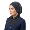 Fine Knit Pre-Tied Turban Stretch Fabric Headscarf Trendy Hijabs  Women