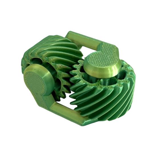 3D Printed Fidget Spinner Toy Anxiety Stress Relief Gear Spinner Sensory Toys Portable Travel Focus Enhancing Office Fidget Gear Toy