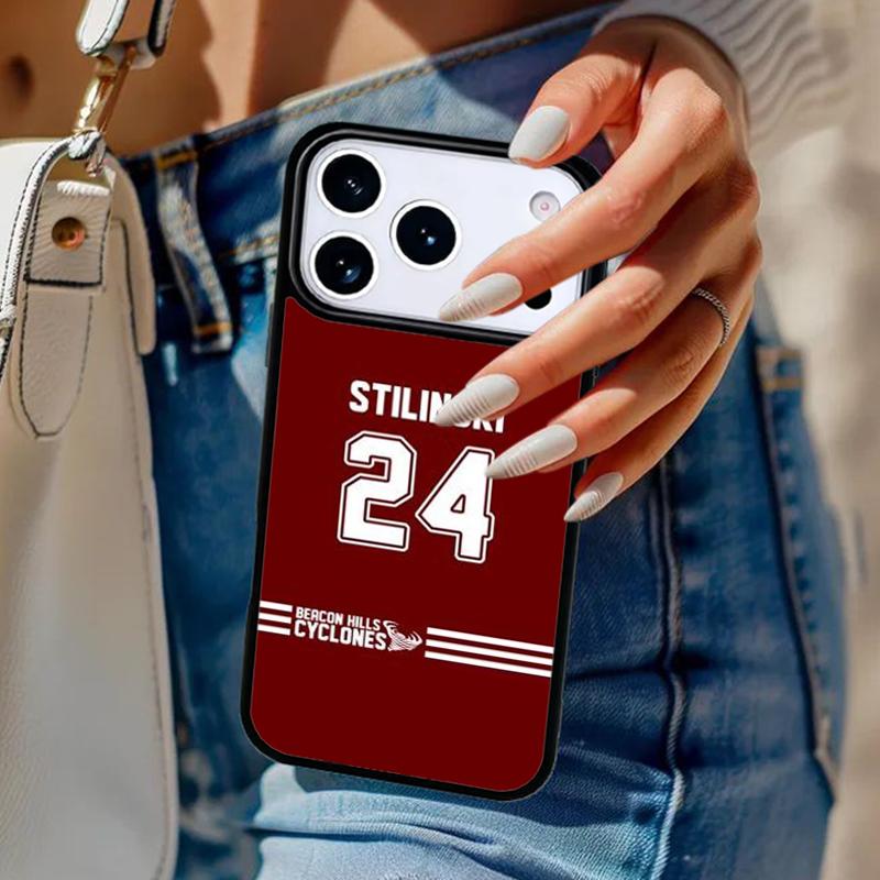 24 Стилински КОГТИСТЫЙ Чехол для телефона Teen Wolf Для iPhone 17 Air 14 15 13 12 Max Чехол Для Apple 14 15 16 16e 11 Pro Max Plus Coque