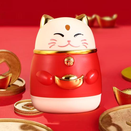 Коробка для зубочисток Lucky Cat Форма Pree Тип Автоматический всплывающий дом Гостиная Столовая Диспенсер для зубочисток Держатель для хранения зубочисток Контейнер
