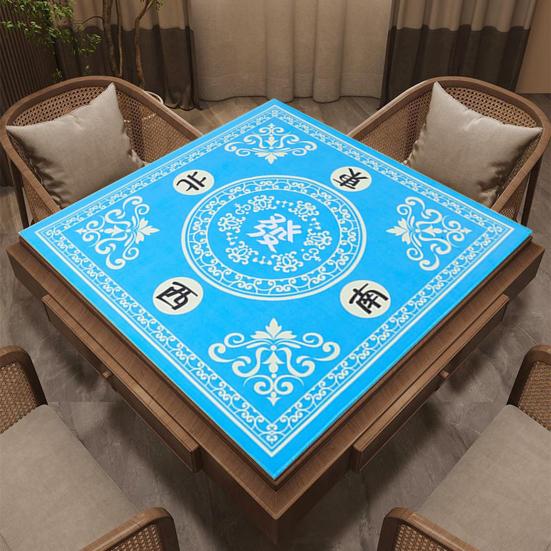 Коврик для стола для маджонга Складной Противоскользящий Коврик для маджонга Шумопоглощающее Покрытие для стола