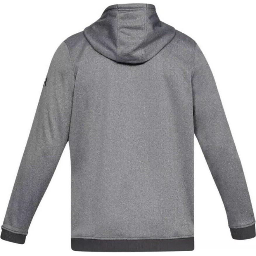 Under Armour UA Sports Training Fleece Casual Hooded Zip Sweatshirt Men sweatshirt Gray 1320756-019