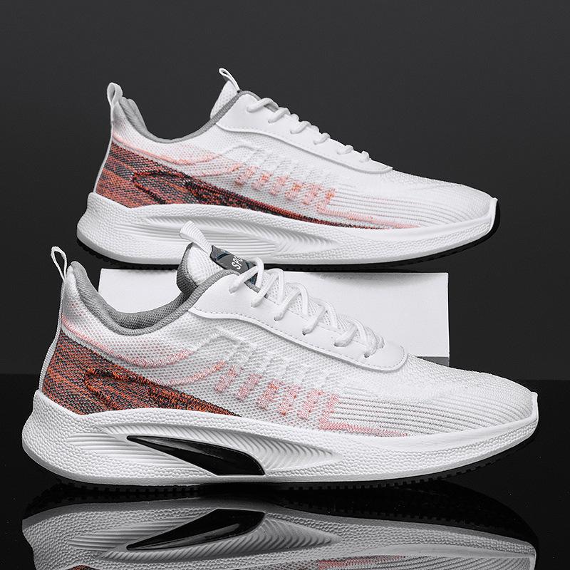 Мужская обувь осень 2025 года, новые дышащие кроссовки с увеличенным ростом, молодежные кроссовки с сетчатой подкладкой, спортивная модная обувь