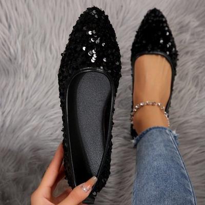 Женские повседневные балетки больших размеров, удобные, легкие, в евро-американском стиле, модные, универсальные, новинка весна-лето 2025