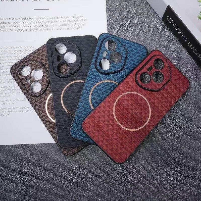 Магнитный чехол для телефона с горным узором, подходит для Honor X60pro Magic 7 Redmi K80 Huawei Pura 70 Vivo X200, силиконовый чехол для телефона