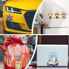 Dragon Ball Z Anime Figure Gohan Motion Stickers Car Sticker Notebook Waterproof Decal Toy Wall Sticker Kids Toys Gifts