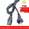 Тайский шнур питания, сертифицированный TISI, с трехконтактным разъемом C13 и двухконтактным разъемом C5