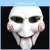 High Quality Saw Puppet Mask For Creepy Scary Horror Costumes And Fun Cosplay