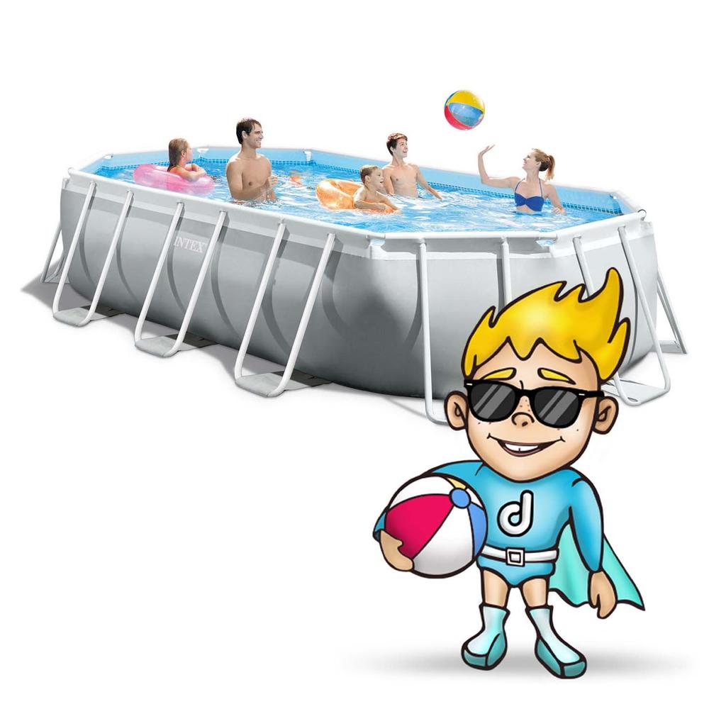 Rectangular Pool 503X274X122Cm 21In1 Intex 26796