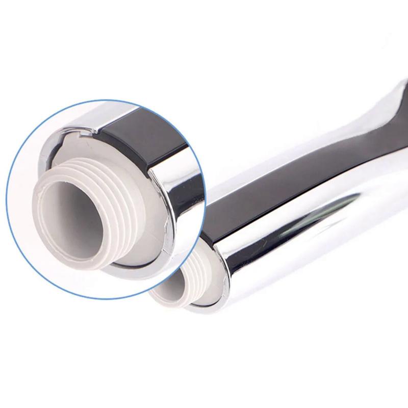 LED Shower Head Digital 3 Modes Adjust Temperature Sensor Hand Held Bathroom ABS Shower Head High Pressure Water Saving Faucet
