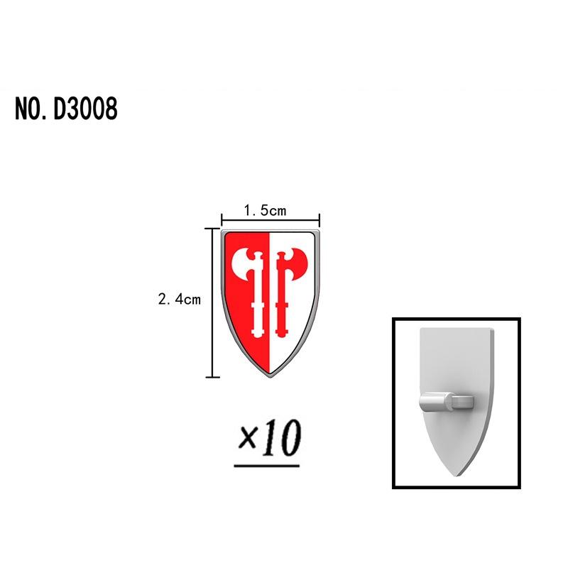 Военные Строительные Блоки Средневековый Солдат Рыцари Снаряжение Скакун Боевой Конь Флаг Волка Жилеты Щиты Огненный Дракон Мини Кирпич Игрушка