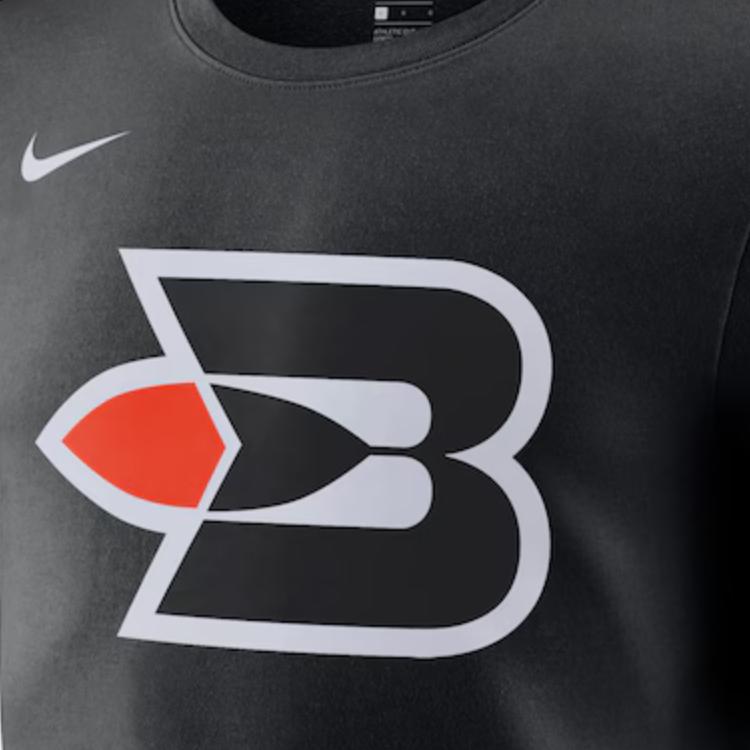 Nike Футболка с коротким рукавом и круглым вырезом Hardwood Classics с логотипом Performance, мужские топы, черные AT2442-010