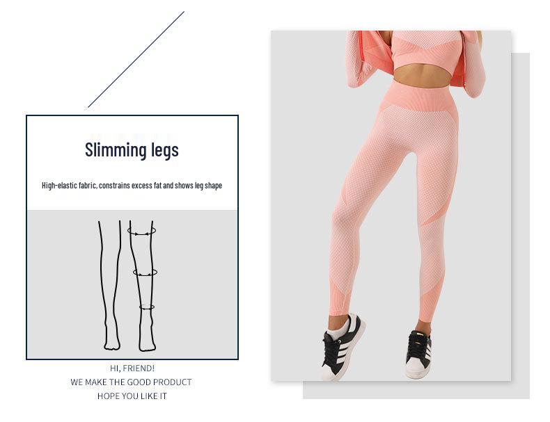 Женский комплект для йоги с высокой талией и быстрой сушкой: Топ с длинным рукавом и брюки, идеально для фитнеса осенью/зимой.