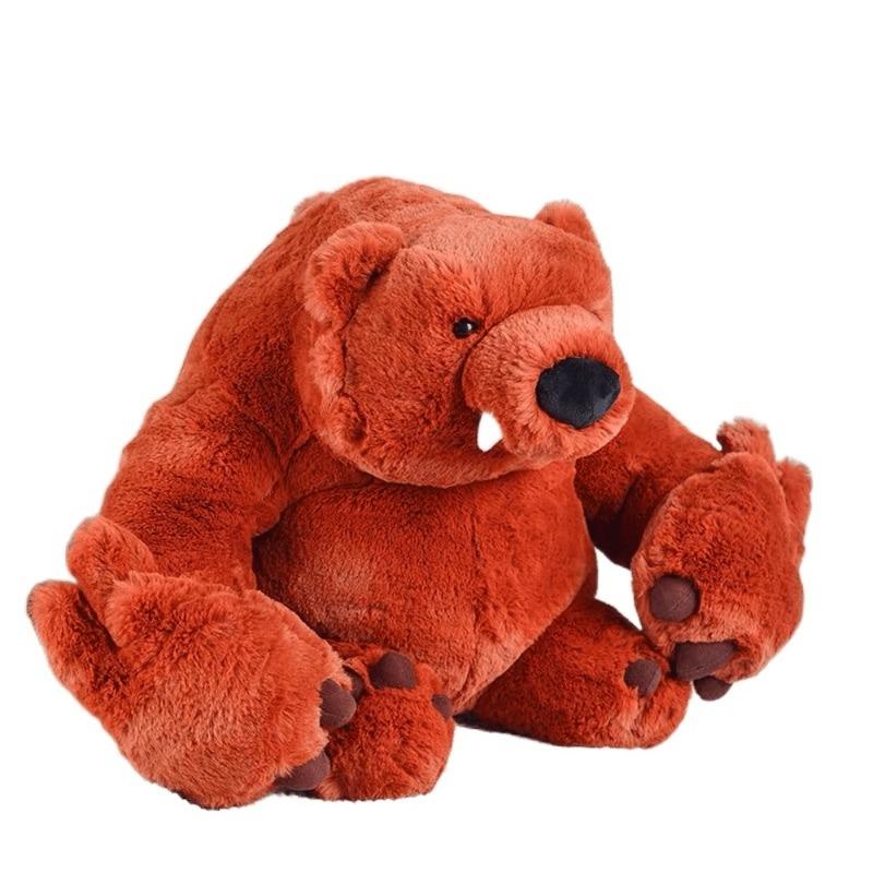 49cm Cotton Nita Bear Anime Figures Toy Brawl Stars Stuff Mascot Kawaii Heroes Boys Christmas Gifts Collectible