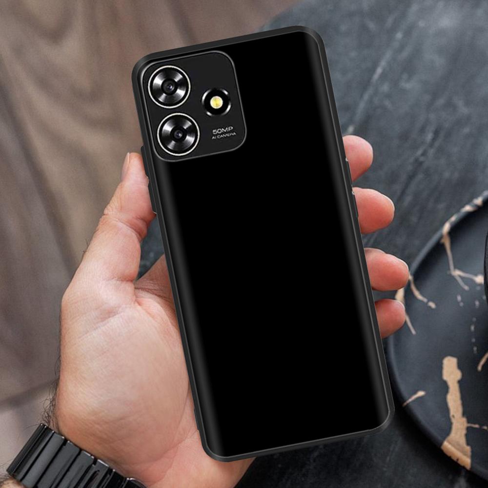 For ZTE Blade A73 Case Soft Black Silicone Bumper Phone Cover Funda For ZTE Blade A73 5G Cases For ZTE Blade A73 4G Fundas Coque