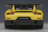 AUTOart Porsche 911 GT2 RS Weissach Package Black Finished Product 78172 1/18 (991.2) Yellow/Carbon
