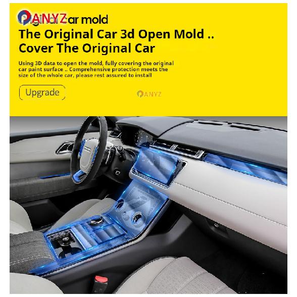 TPU Protective Interior Film for Mercedes Benz MB A-Class W177 2024 2025 Car Center Console Transparent Anti-scratch Repair Interior Mirrors 6