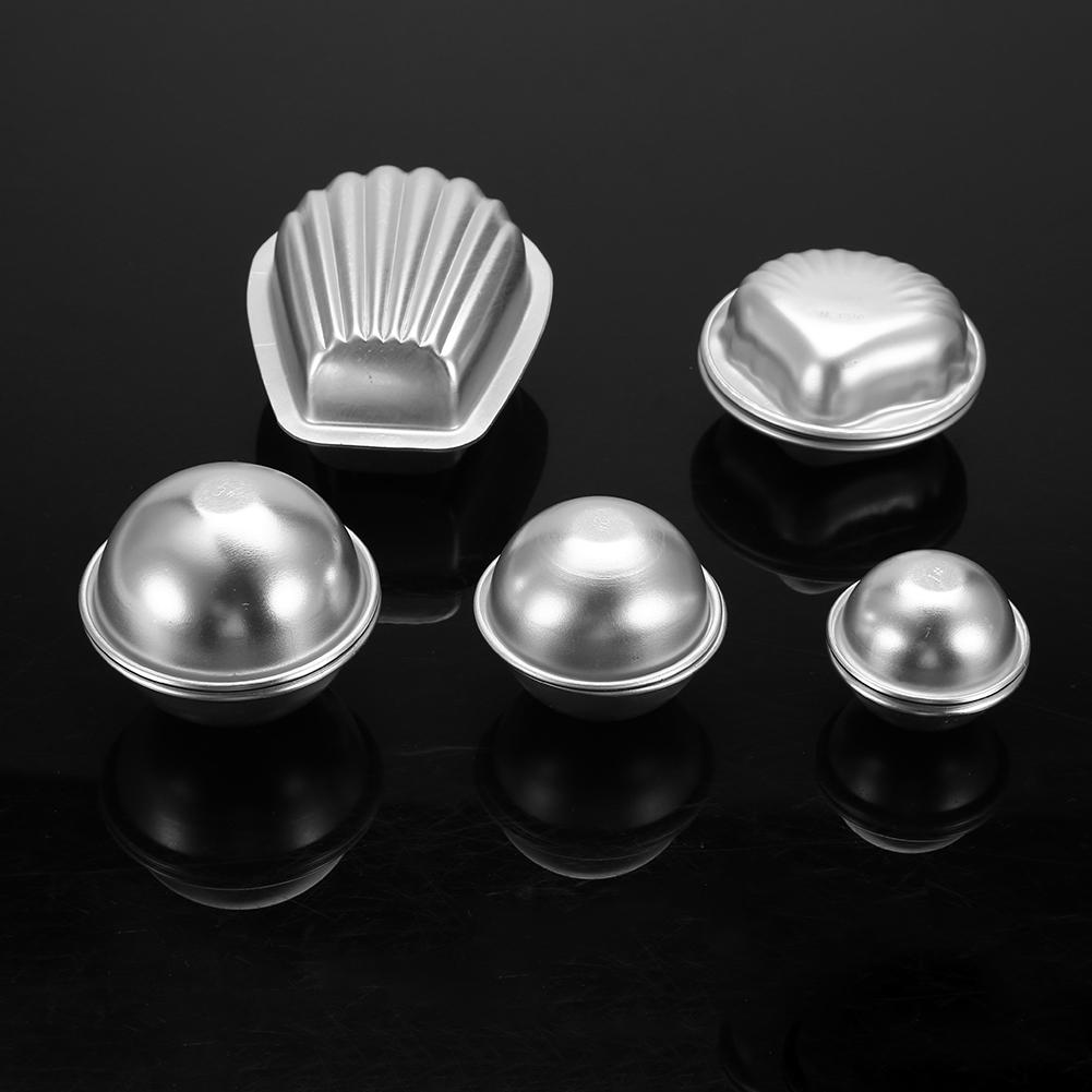 Handmade Aluminium Alloy Bath Bomb Molds Fizzy Crafting DIY Cake Mould Tools