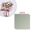 20x Бумага для упаковки букетов, цветочная упаковочная бумага, водонепроницаемые листы для цветов