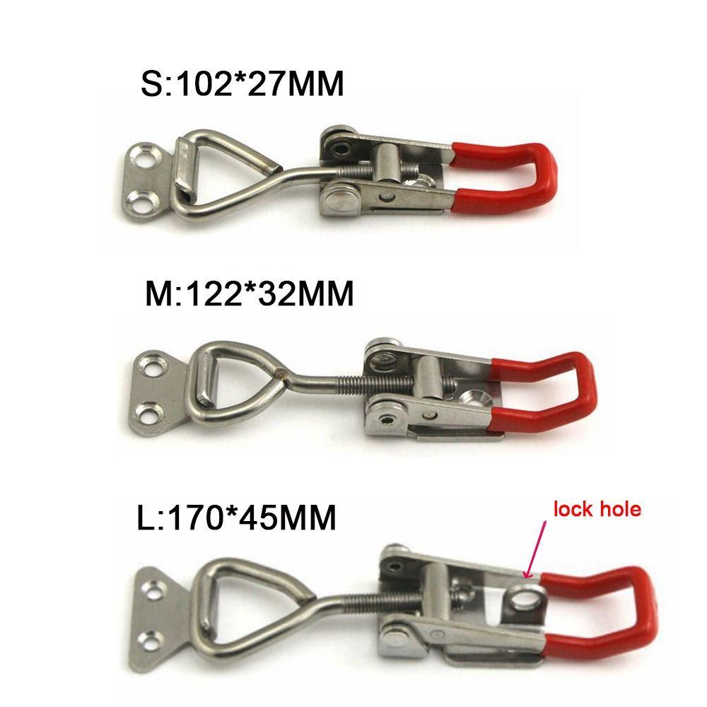 Hasp Toggle Clamp Clasp Iron Catch Clasp Multipurpose Pull Toggle Clamp  Box