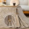VK Living Kotatsu Space Один предмет 175 x 175 см Kotatsu Heat Полностью без одеяла, Экономия, Квадрат, [СУПЕР ГОРЯЧИЙ] Одеяло, Компактное, Тонкое, Фланель,