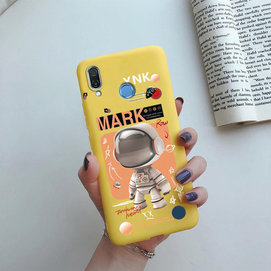 For Honor Play Case COR-L29 COR-L09 Phone Cover Stylish Flower Soft Silicone Matte Case Fundas For Honor Play Shockproof Bumper