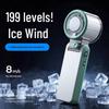 Portable Rechargeable Folding Handheld Neck Fan with Semiconductor Cooling