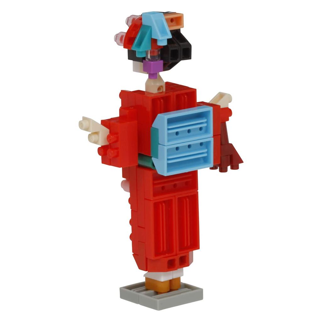 Kawada Nanoblock Девушка в кимоно x x 18см Возраст 12+ Интерьер Хобби NBC_358R 1.3 10.5 NBC_358R