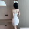 HotGirl's вечерние для ночного клуба сексуальное женское платье в стиле Pure Lust с глубоким вырезом и плиссированной талией на подтяжках, облегающее облегающее бедра платье